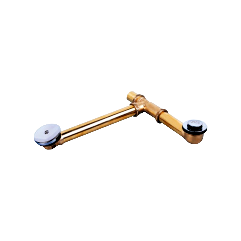 Bathtub all metal brass tube bouncing control sewer