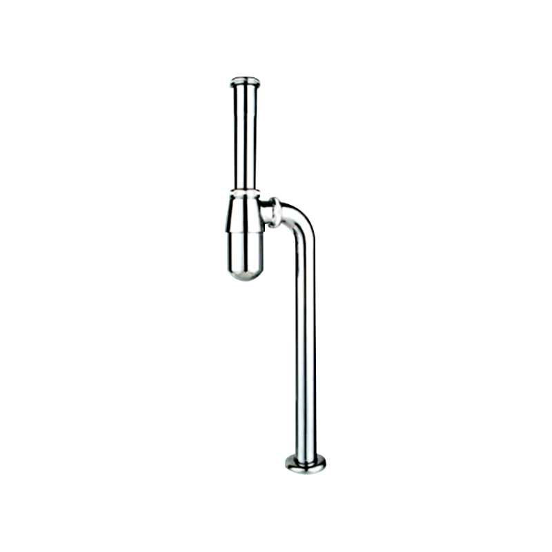 Wash basin deodorization accessories European style all metal chrome plated floor drain pipe drainage kit
