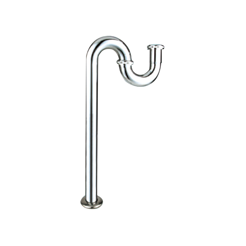 Washbasin deodorization accessories American style all metal chrome plated floor drain pipe drainage kit