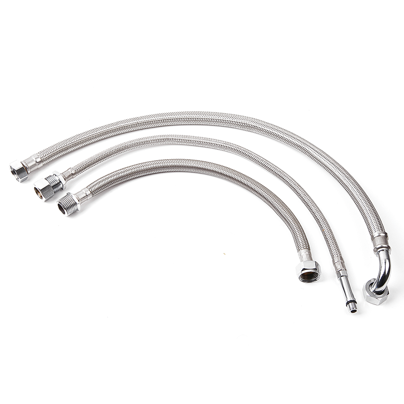 Copper/stainless steel connecting core water inlet hose